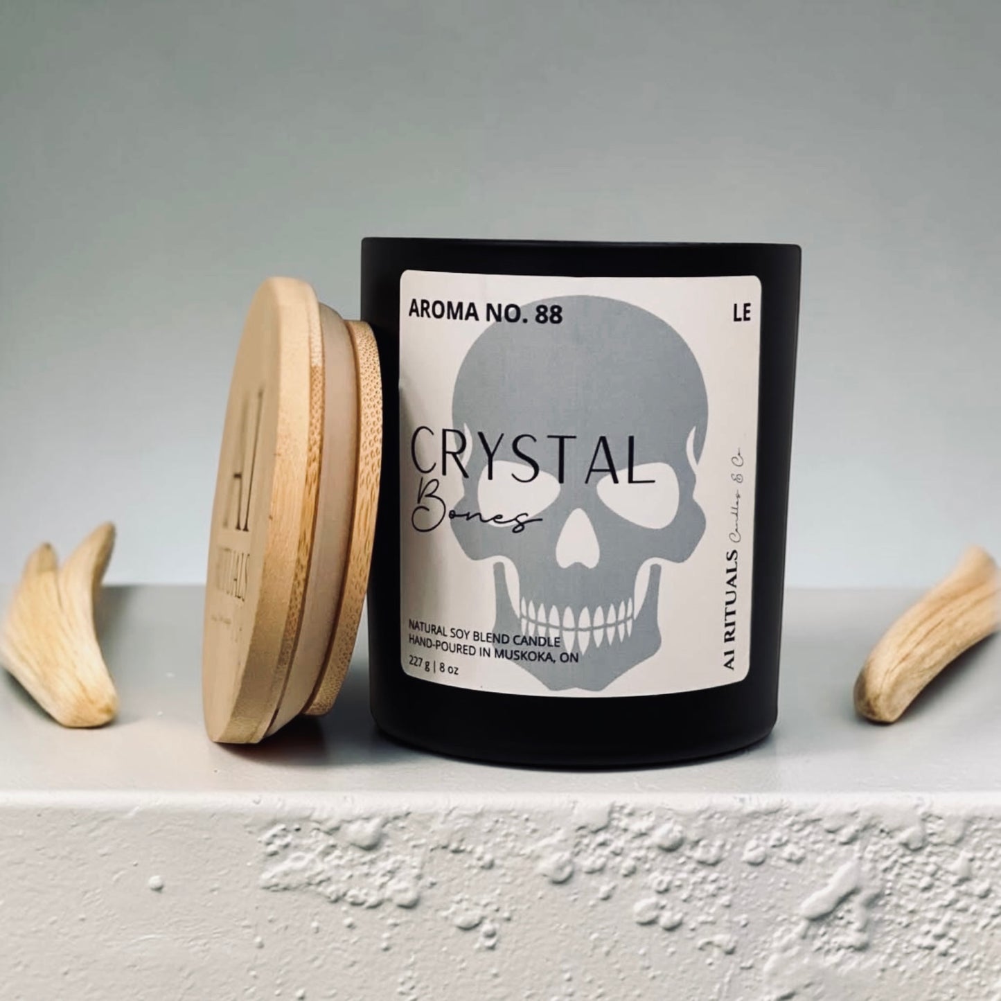Crystal Bones Candle WHOLESALE