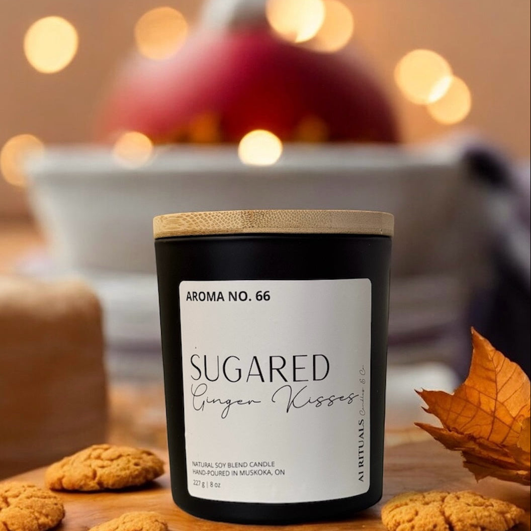 Sugared Ginger Kisses Candle SALE