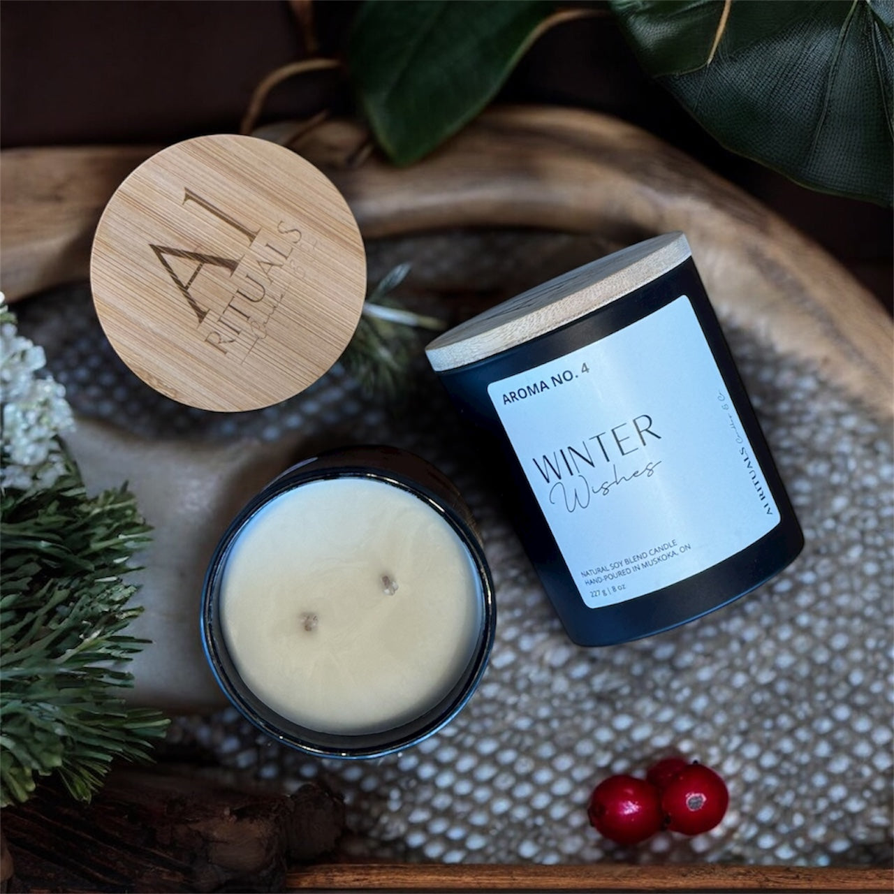 Winter Wishes Candle