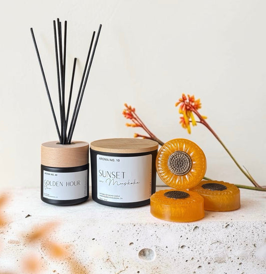 ✨ The "Golden Hour" Glow: How to Layer Scents for the Ultimate Late-Summer Vibe 🌅🕯️