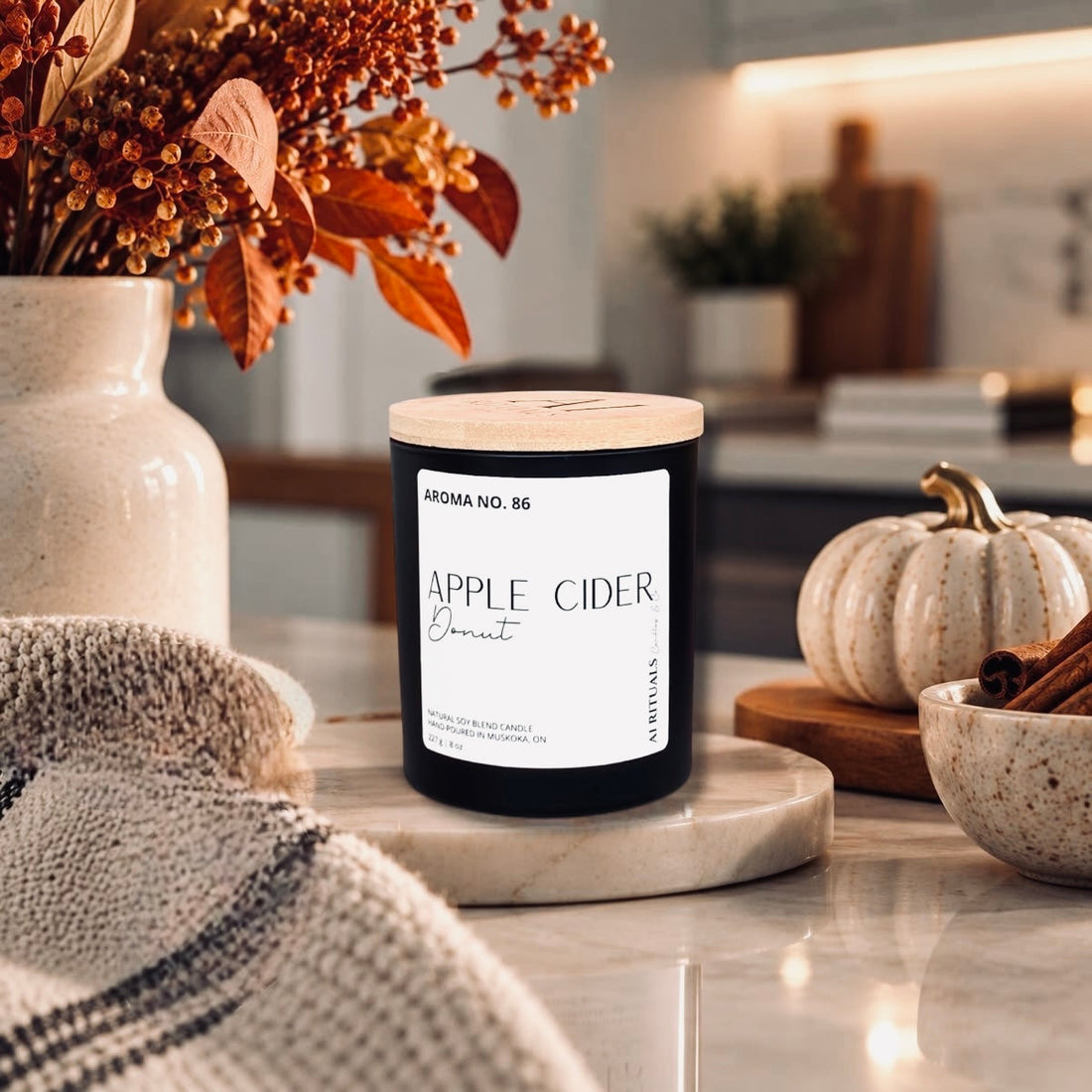 Autumn Leaves & Warm Minimalism: Decorating with Scent and Texture
