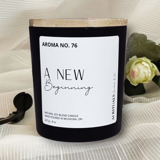A New Beginning Candle