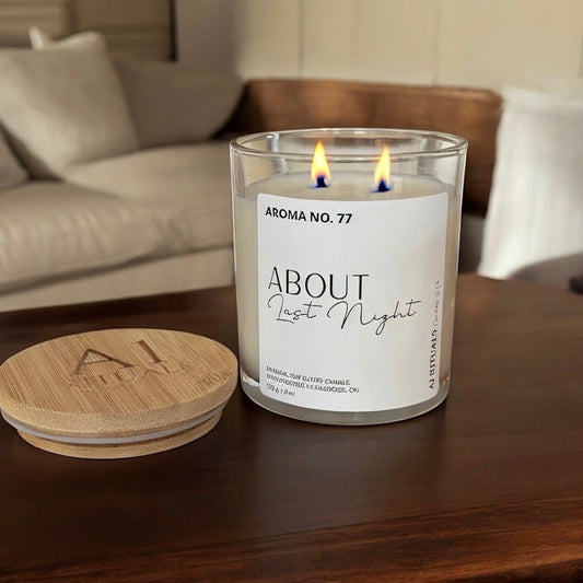 About Last Night Candle