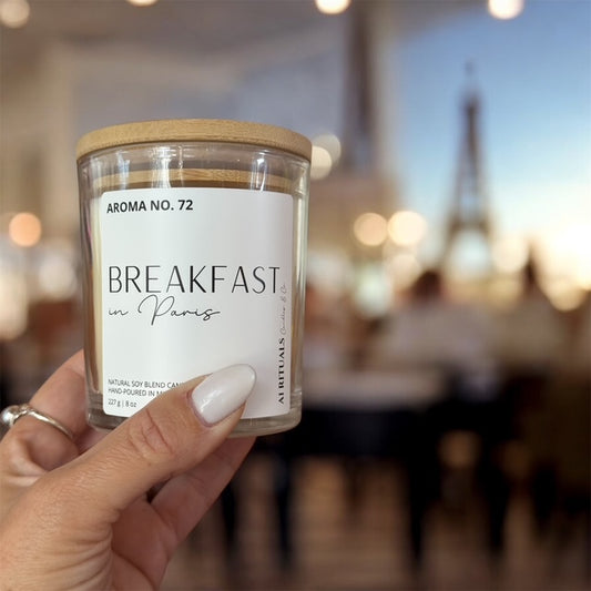 Breakfast in Paris Candle