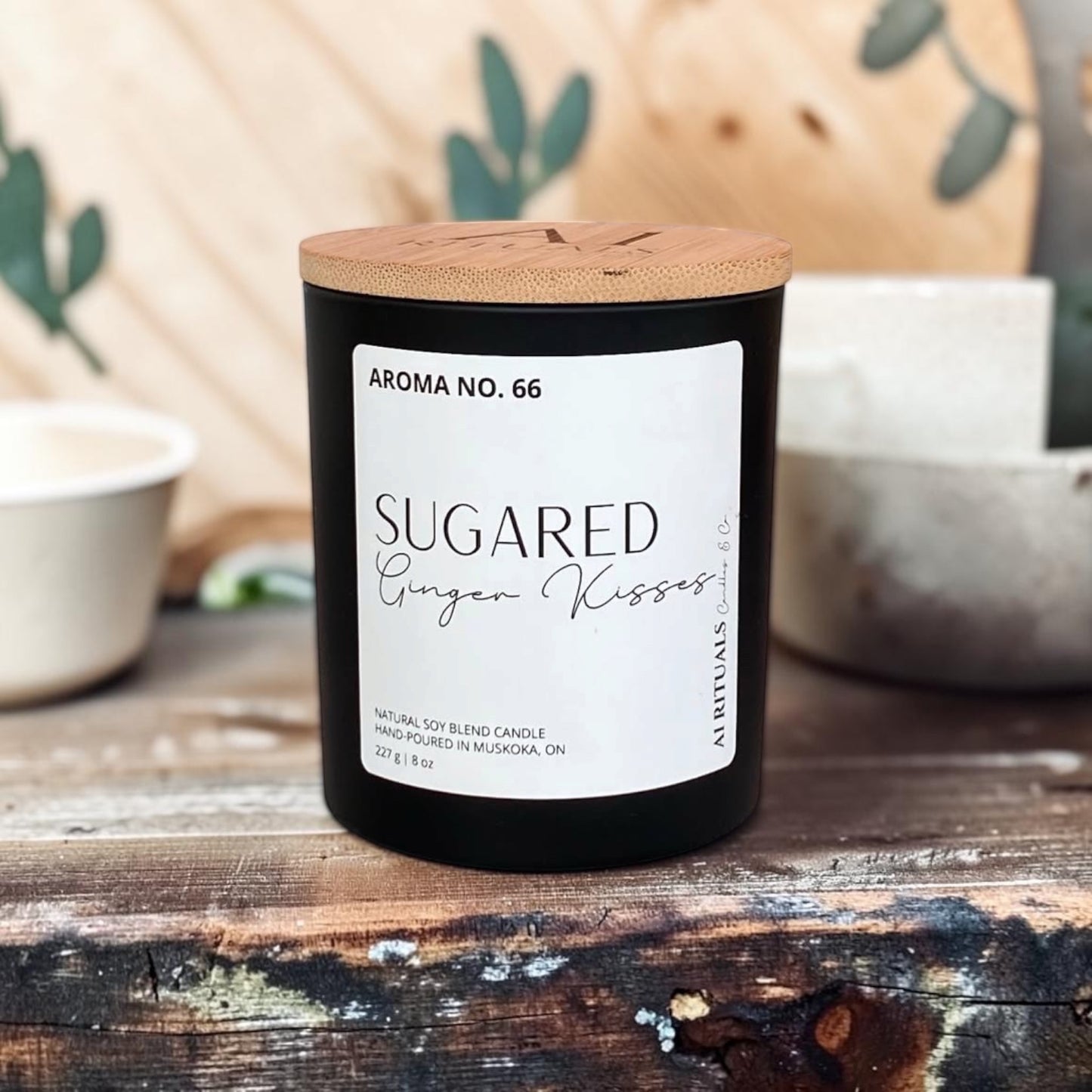 Sugared Ginger Kisses Candle WHOLESALE