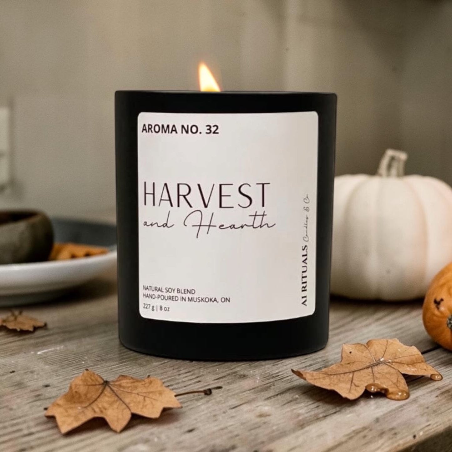 Harvest and Hearth Candle