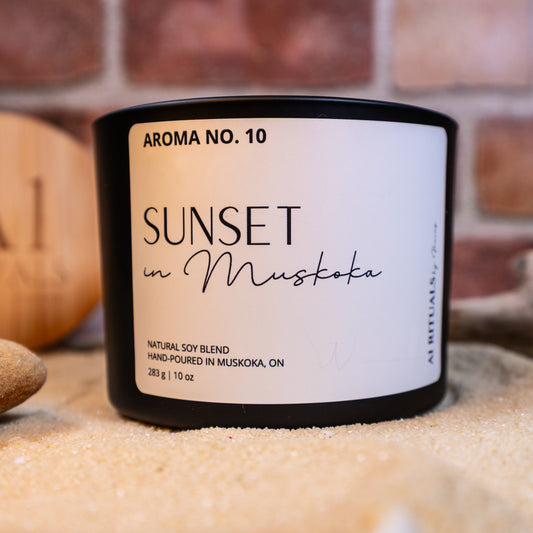Sunset in Muskoka Candle