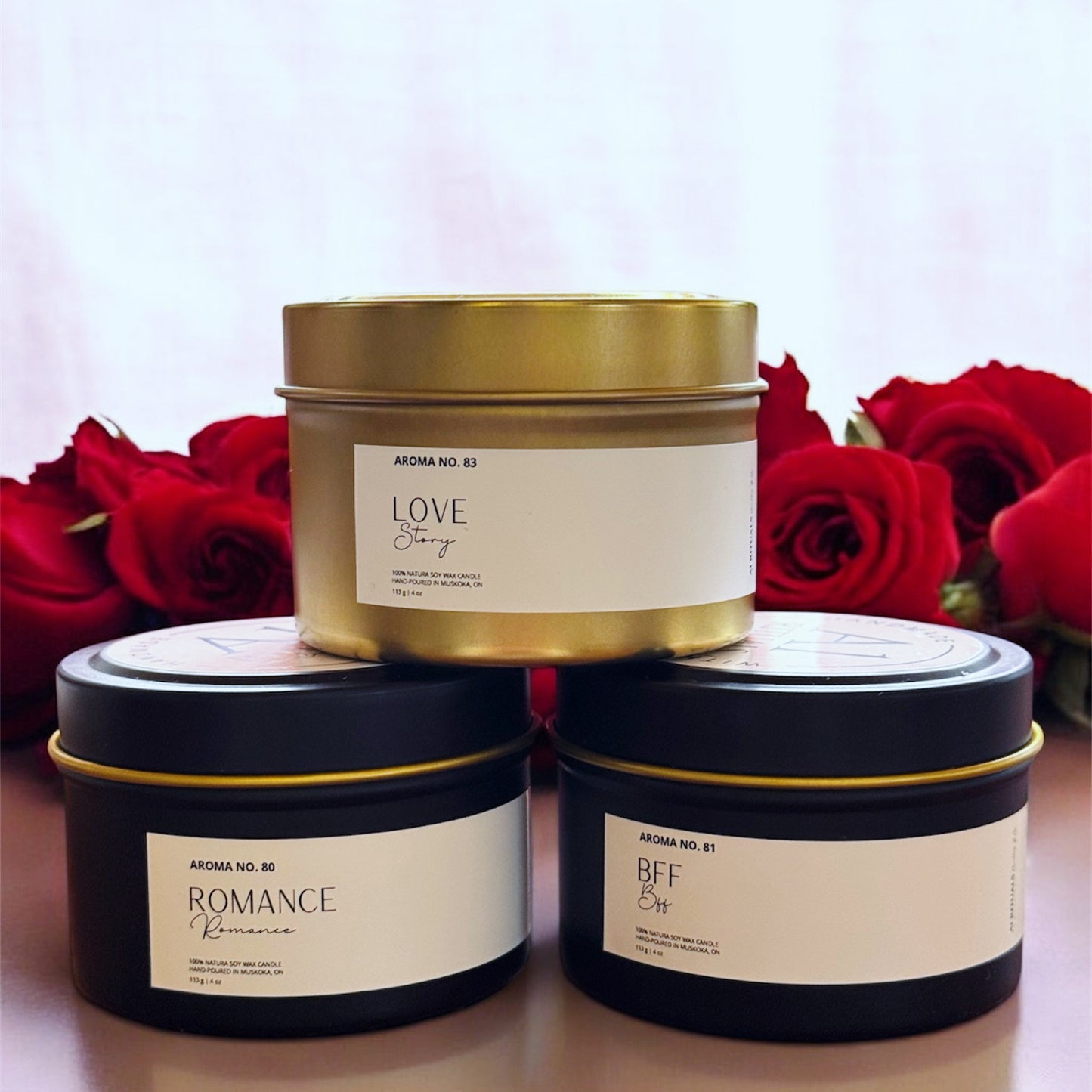 Love Story Candle