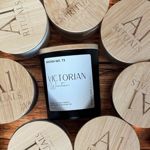 Victorian Winter Candle