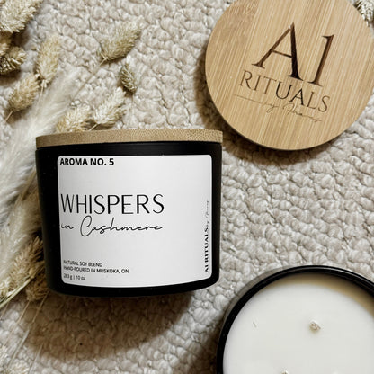 Whispers in Cashmere Candle