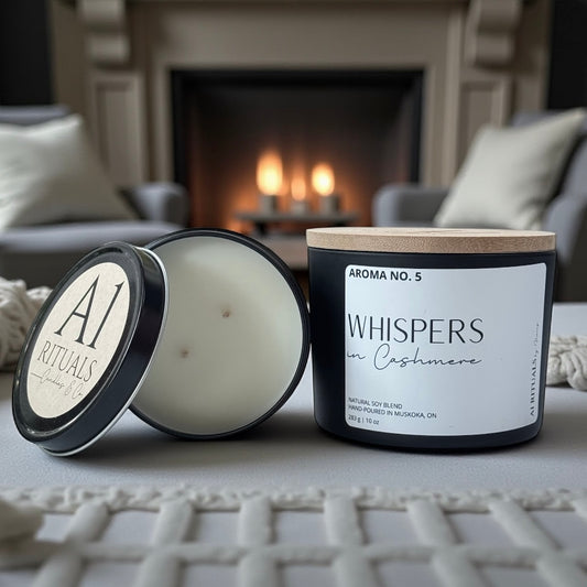 Whispers in Cashmere Candle